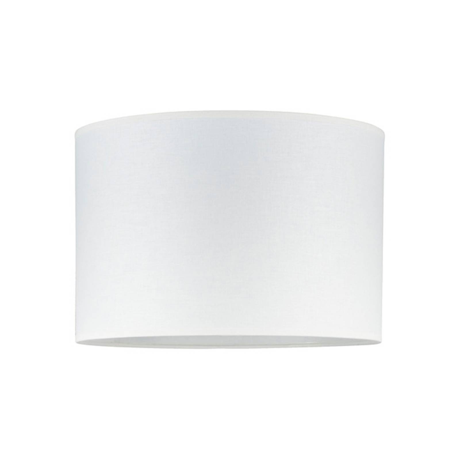 Lampskärm Corralee Ø 30 cm höjd 20 cm vit