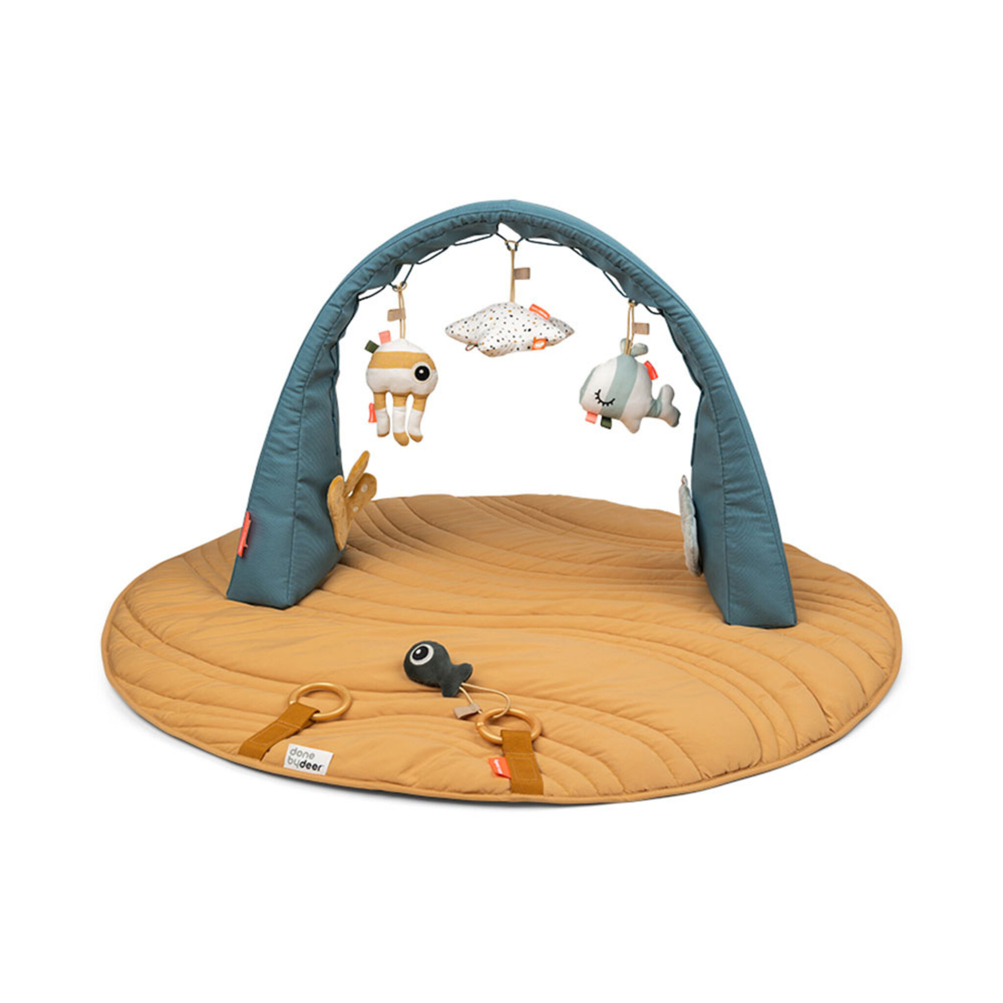 Activity gym with play mat Sea friends Colour Mix