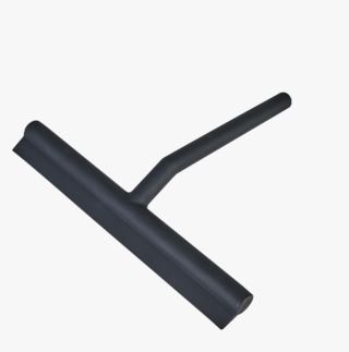 Modern duschskrapa svart