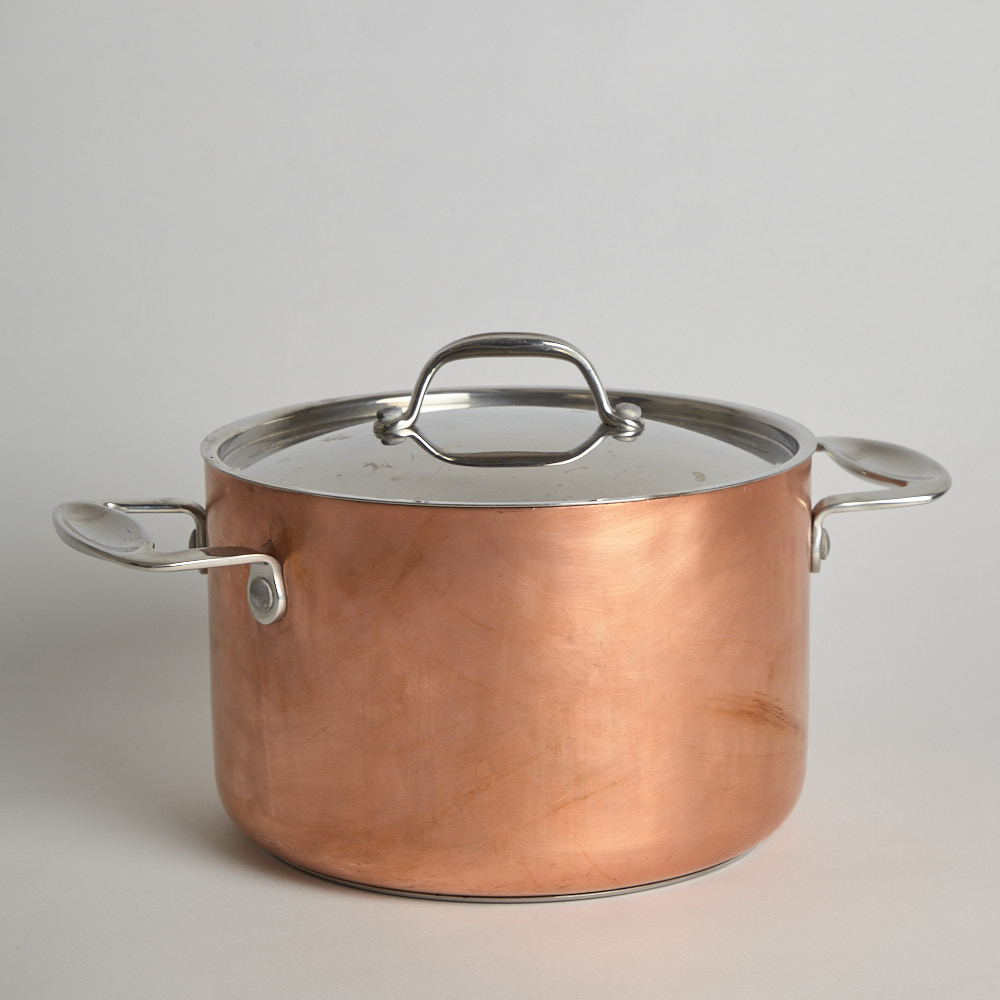 Vintage - Kopparkastrull 20 cm