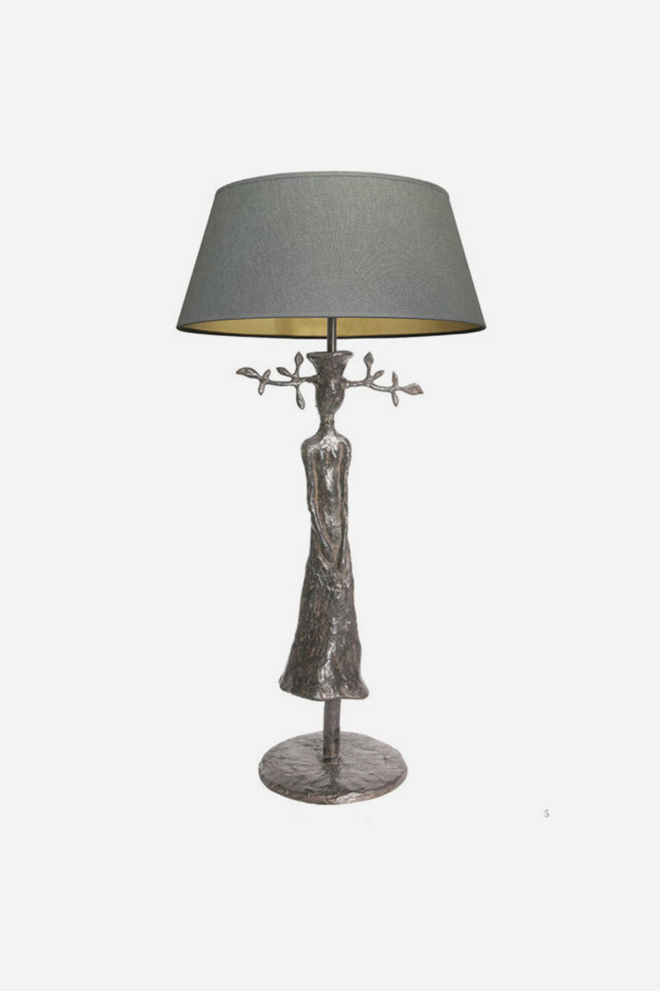Bordslampa Madame 78 cm brons