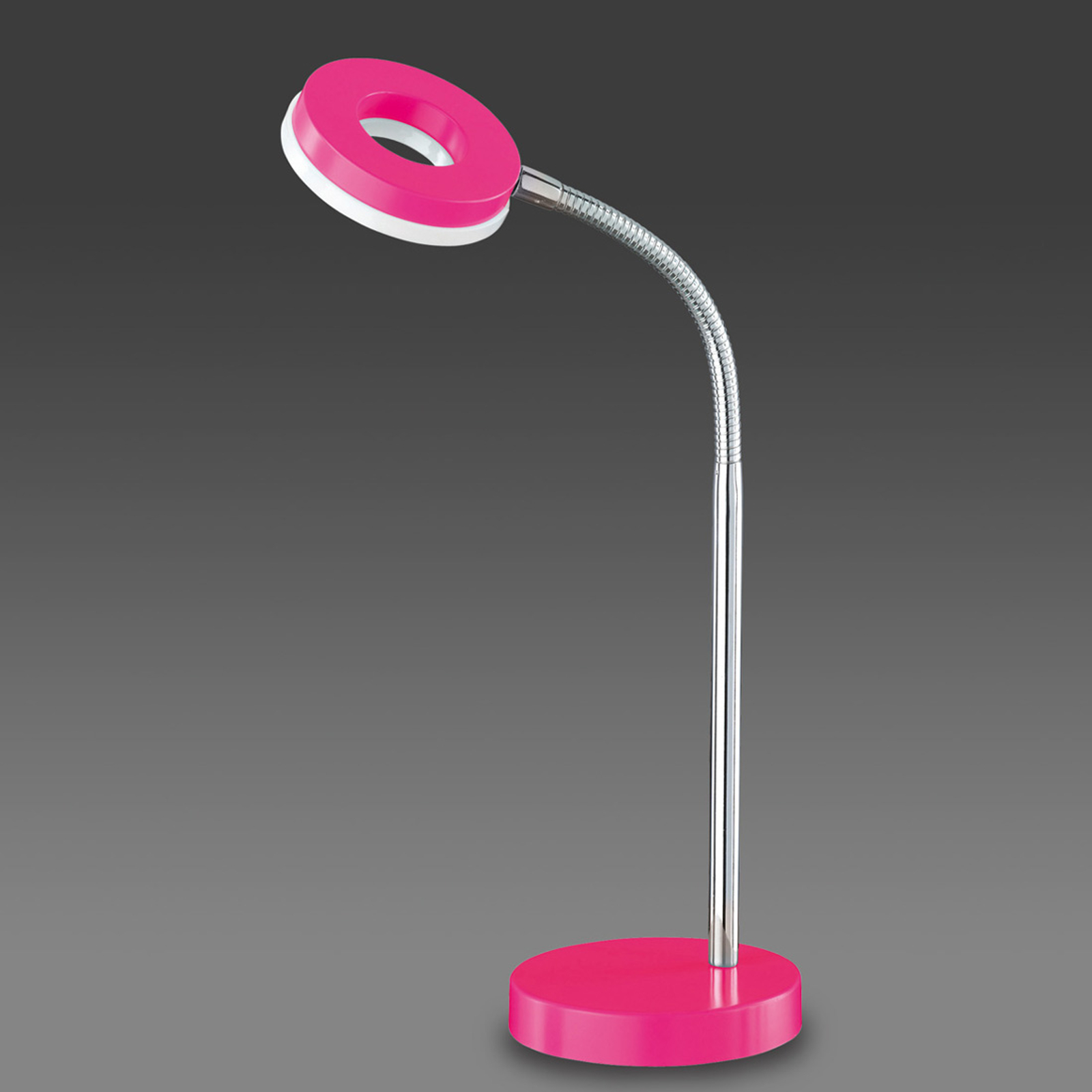 Rosa LED-bordslampa Rennes