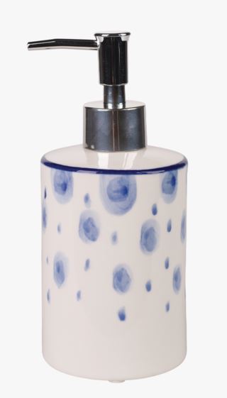 Dotty tvålpump blå