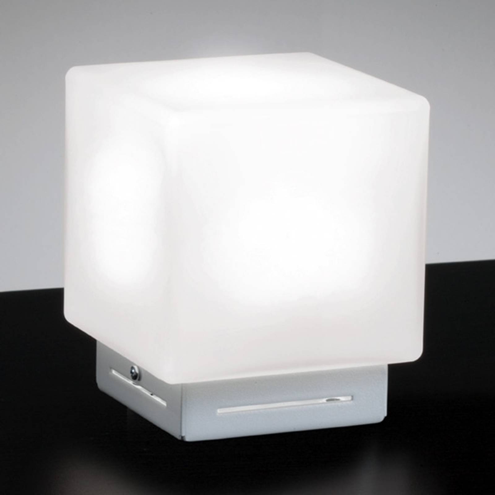 Bordslampa Cubis, vit