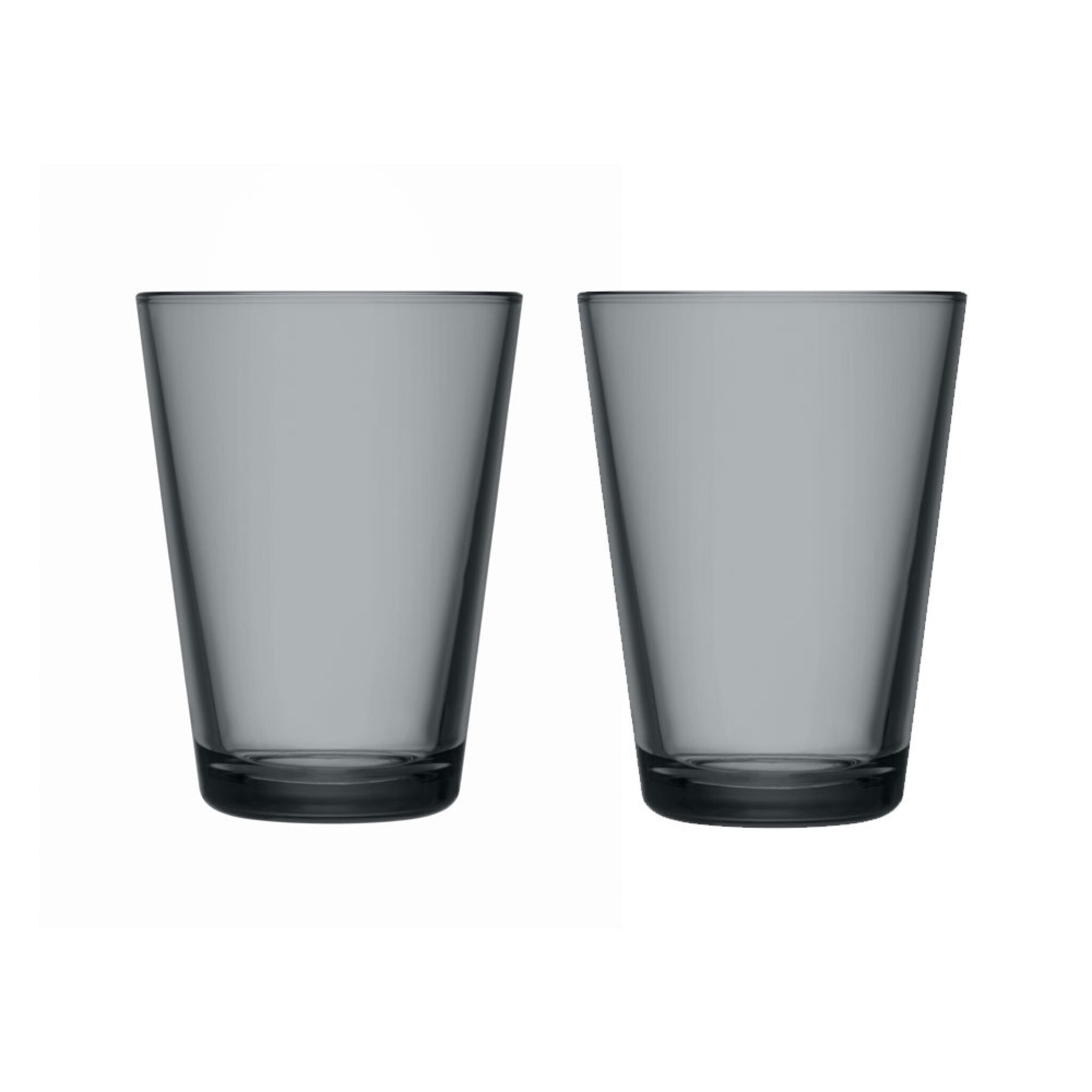 Kartio glas 40 cl mörkgrå 2 st, 40 CL