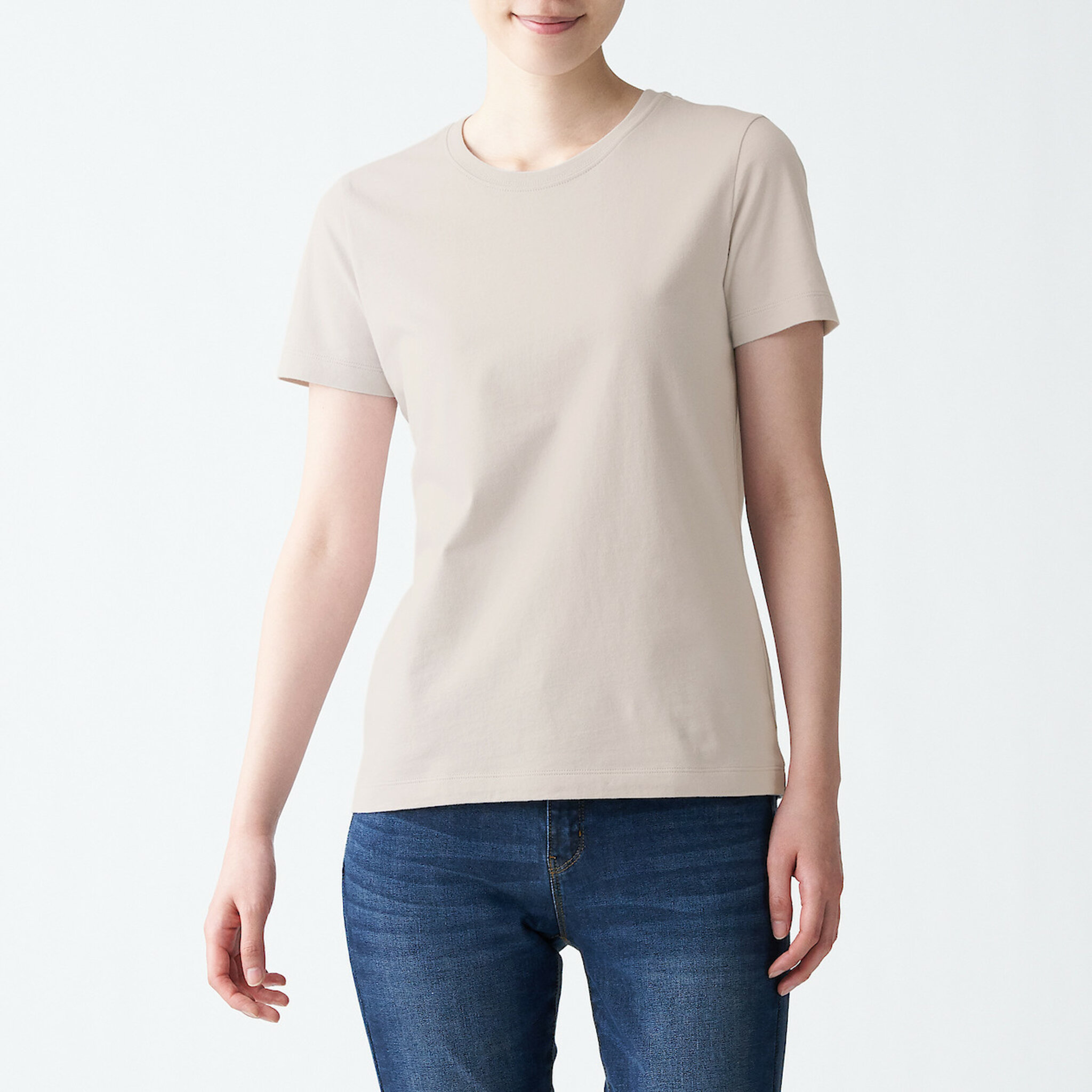 T-shirt I Indisk Bomull – Crew Neck
