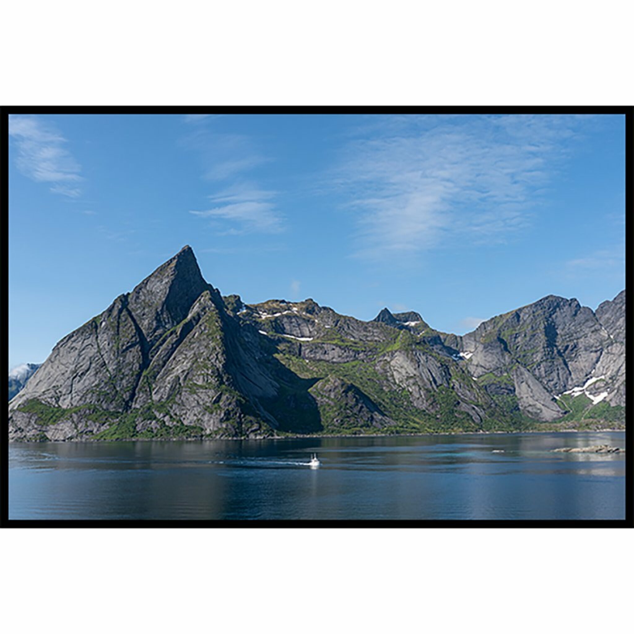 Fishing The Big Blue Poster