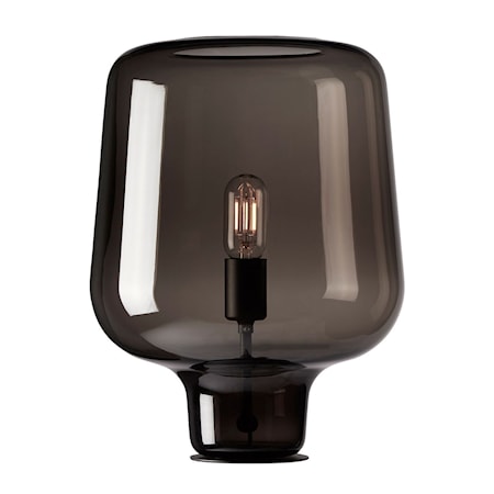 Say My Name Bordslampa Smoked Grey Glossy