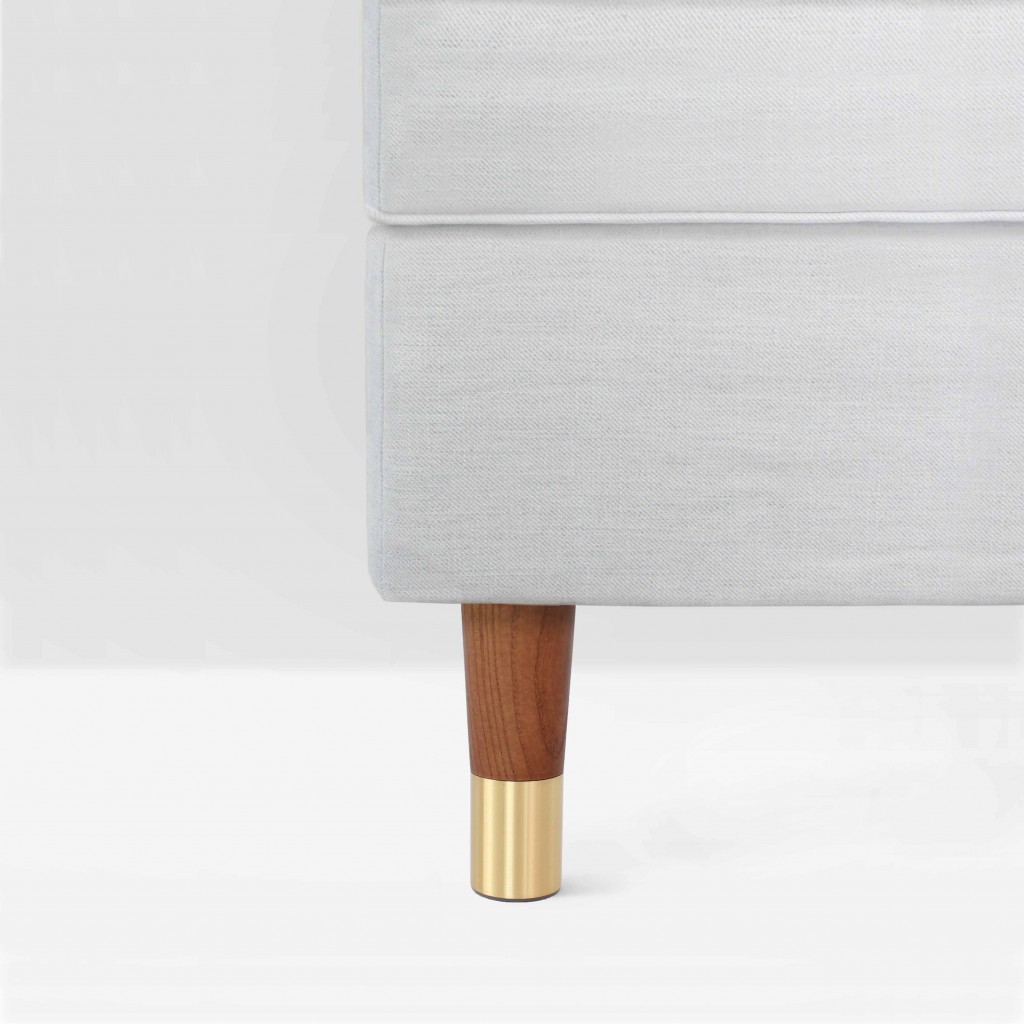 Prettypegs Estelle Slim 120 ben 4-pack Valnöt