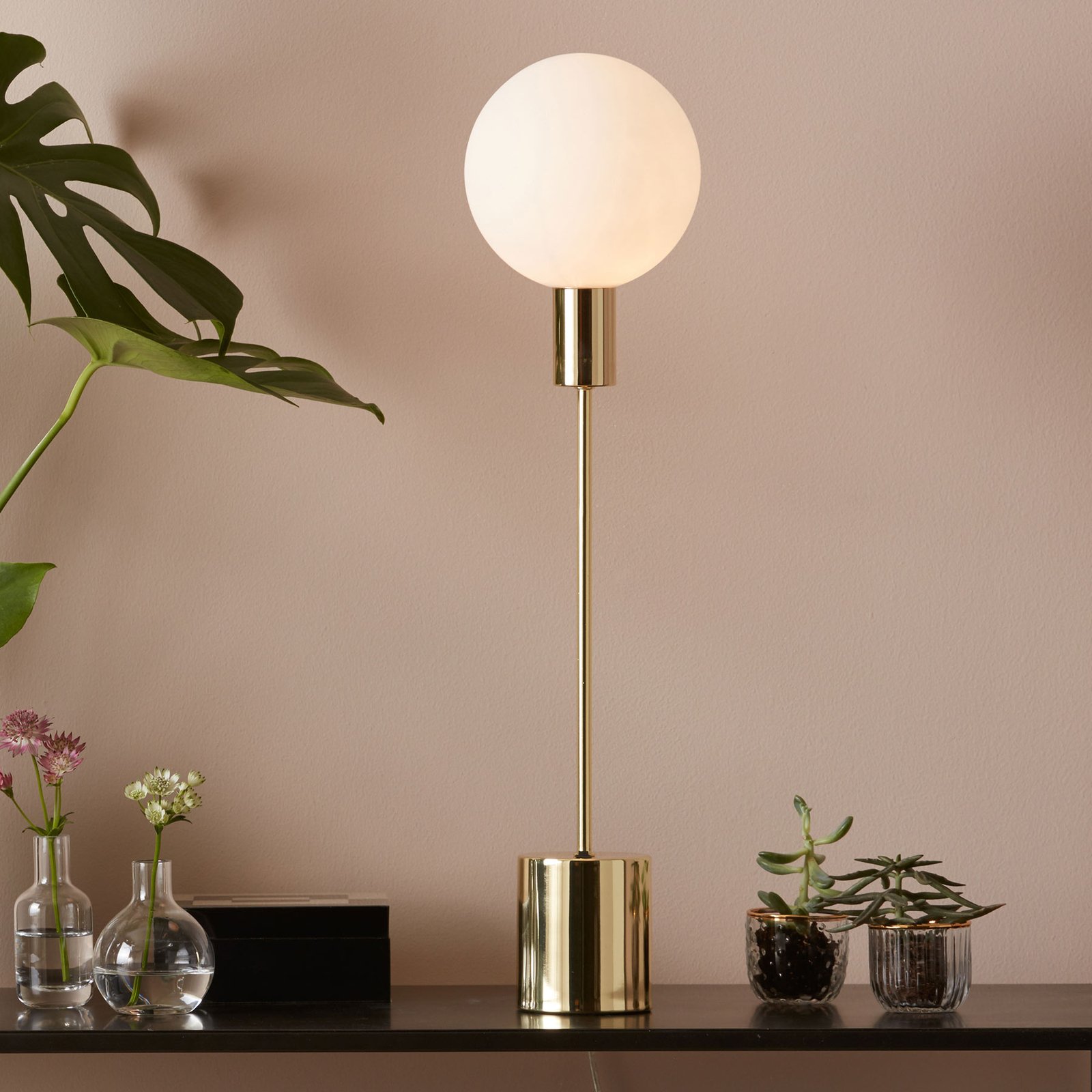 Bordslampa Uno, guld