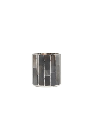 Värmeljusstake Amroha Grå 8 cm