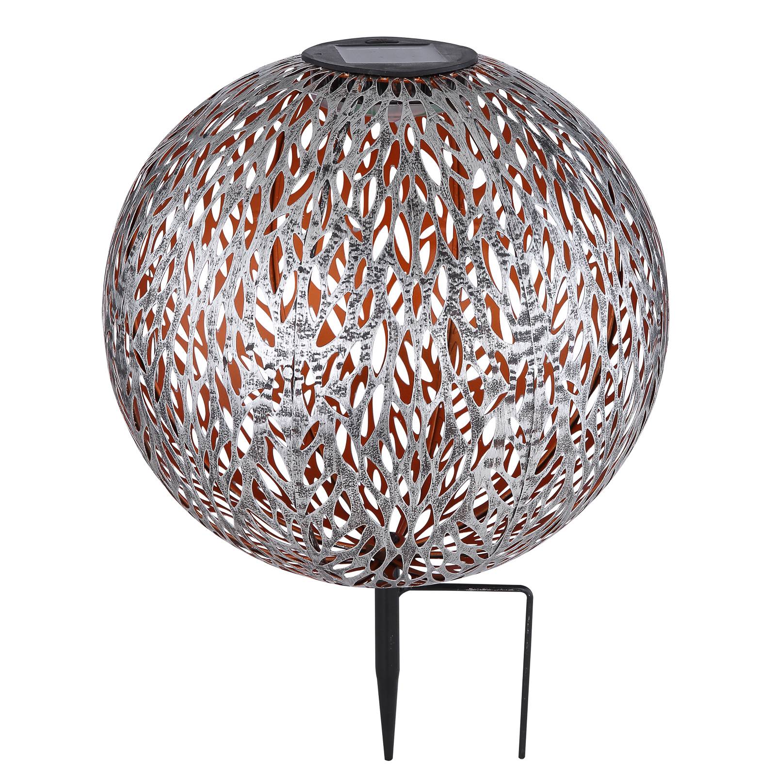 Dekokula med solcell 33627, markspett Ø 27 cm