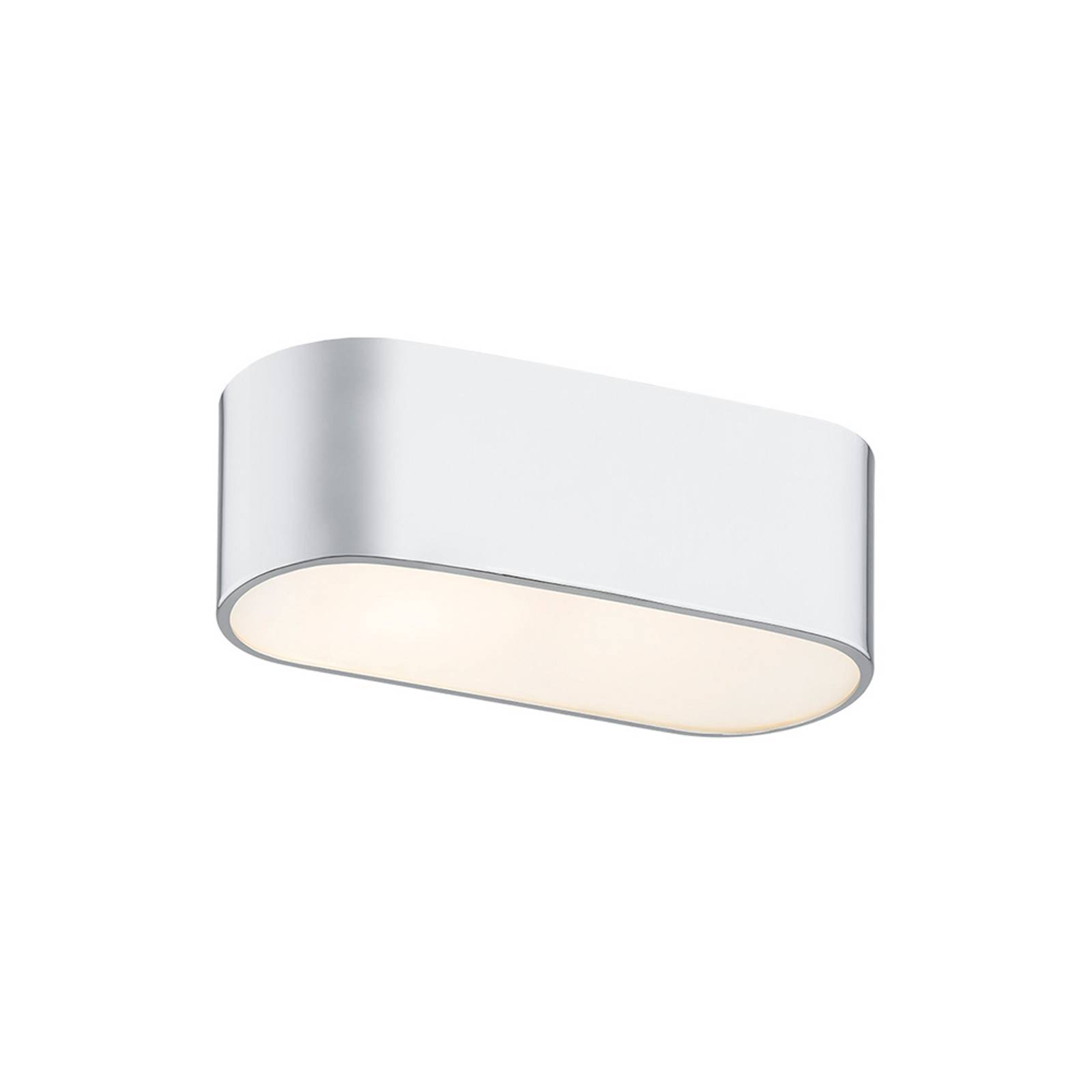 Taklampa Tilden, 30 cm, krom