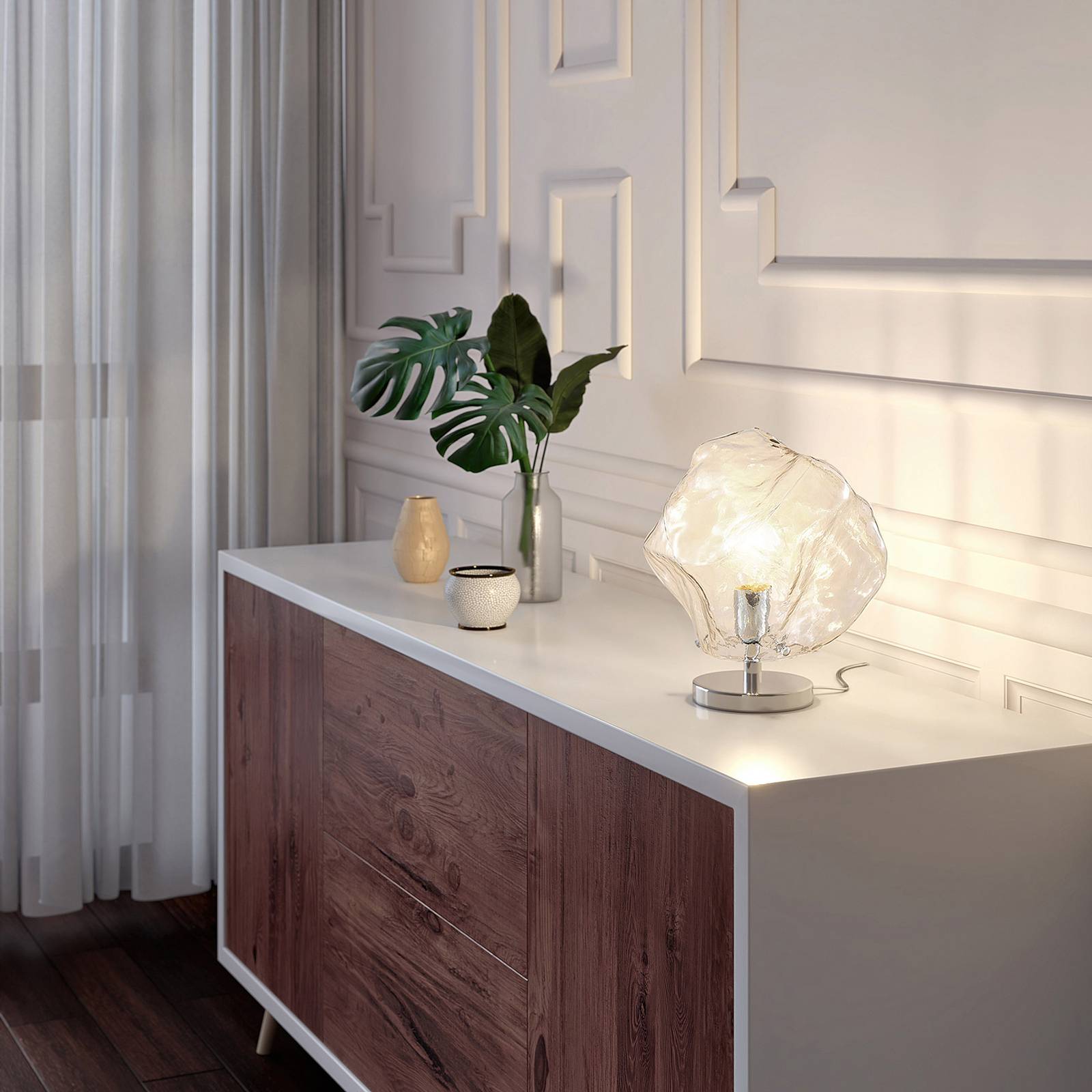 Lucande Valina bordslampa av glas