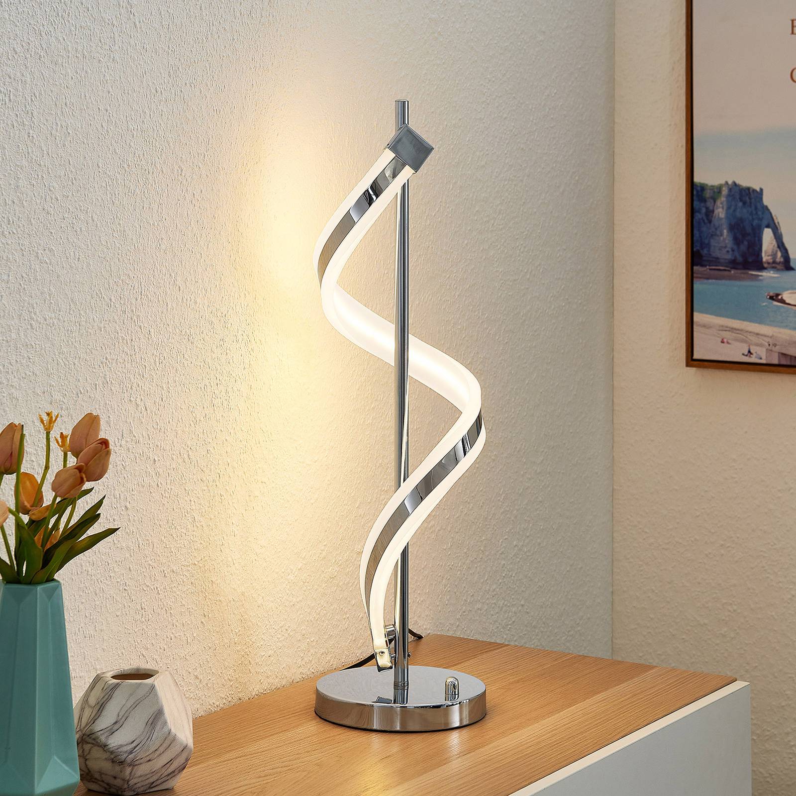 Lindby Norine LED-bordslampa