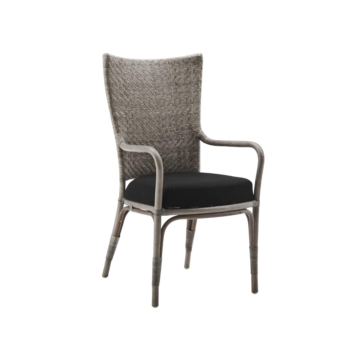 Melody matstol med karm taupe, Sika-Design