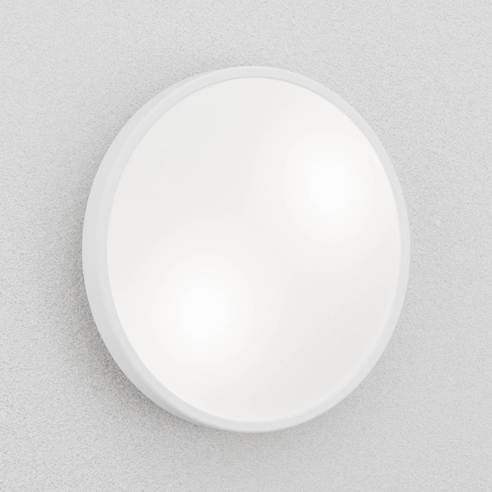 Plafond- och vägglampa PLAZA 31 cm, vit