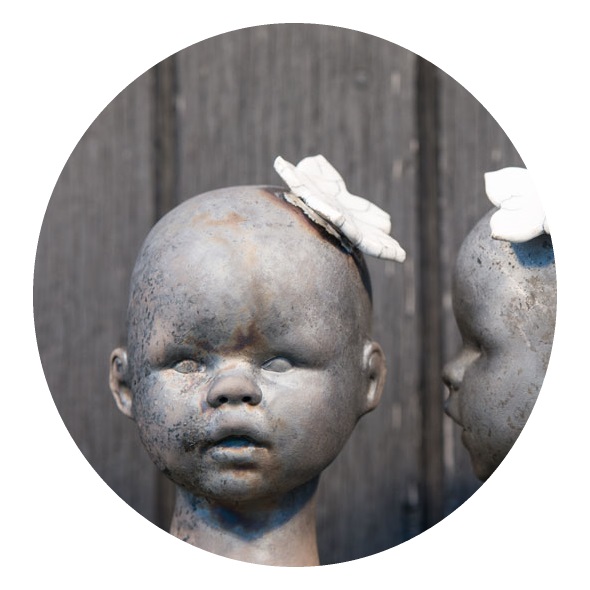 RAKUDOLL svart / vit blomma, Hammar Posse
