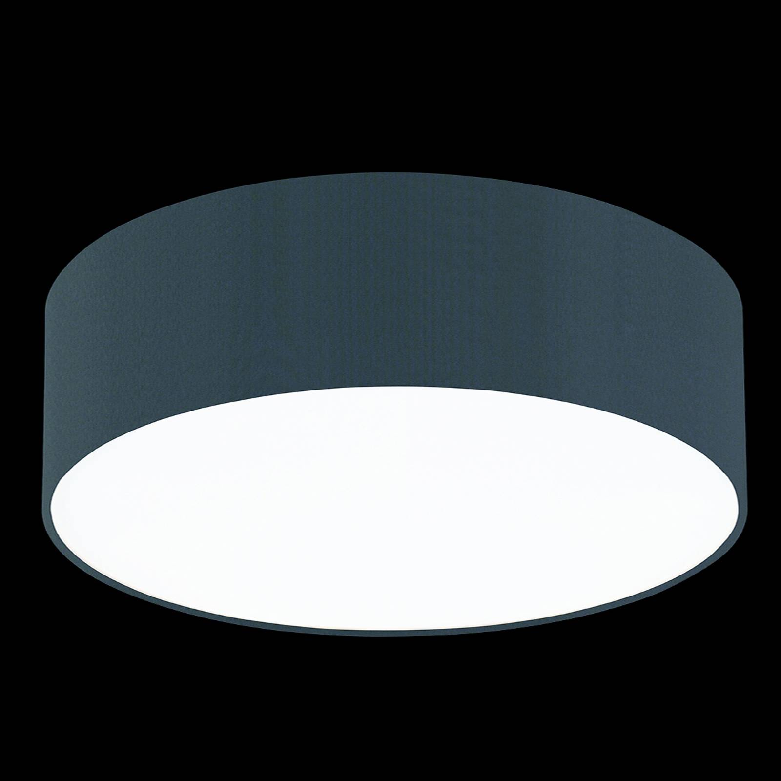 Skiffergrå taklampa Maria. 60 cm.