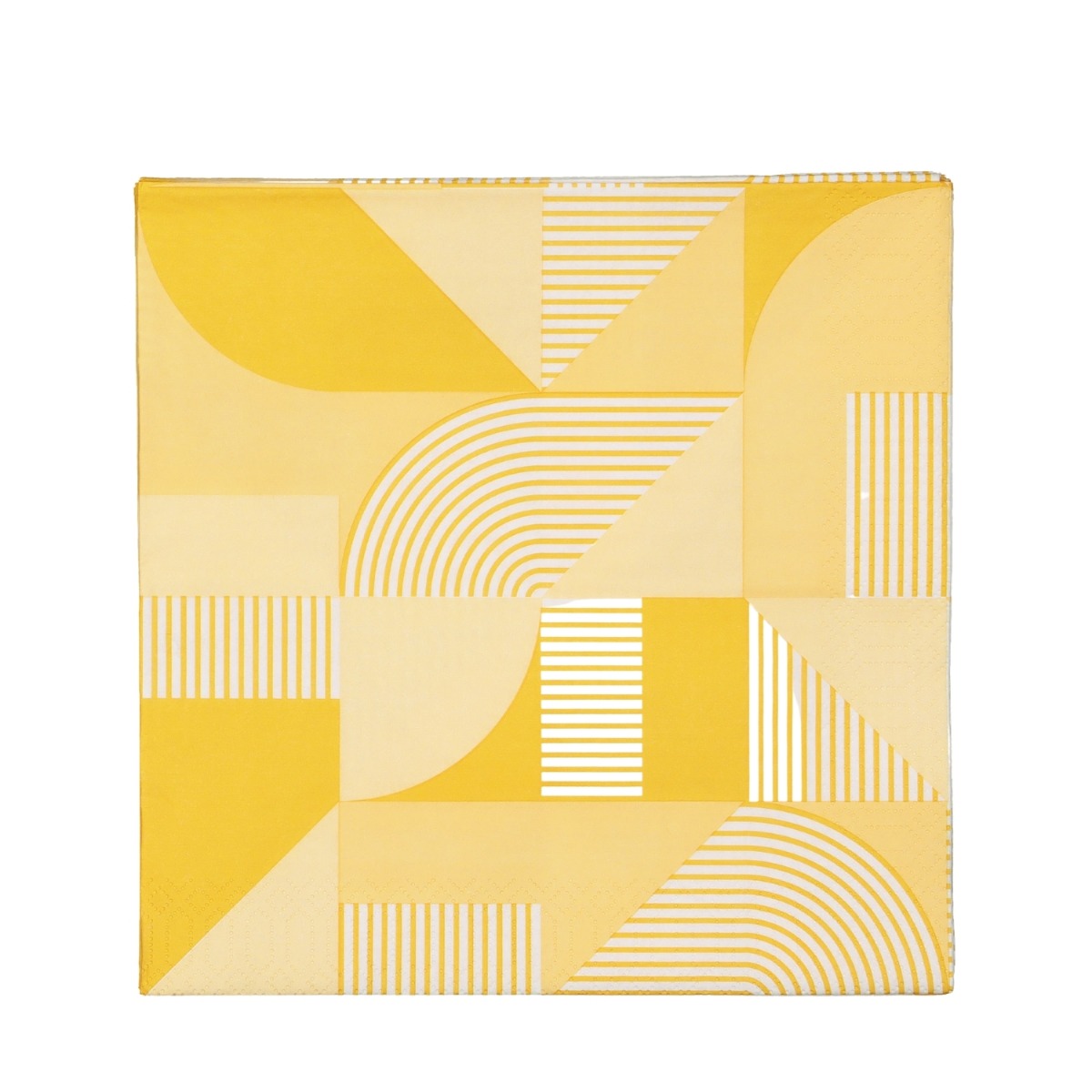 Designtorget Servett DT 40X40 gul/multi