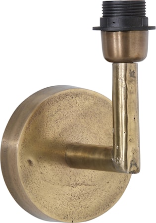 Columbus Vägglampa Råmässing 22cm