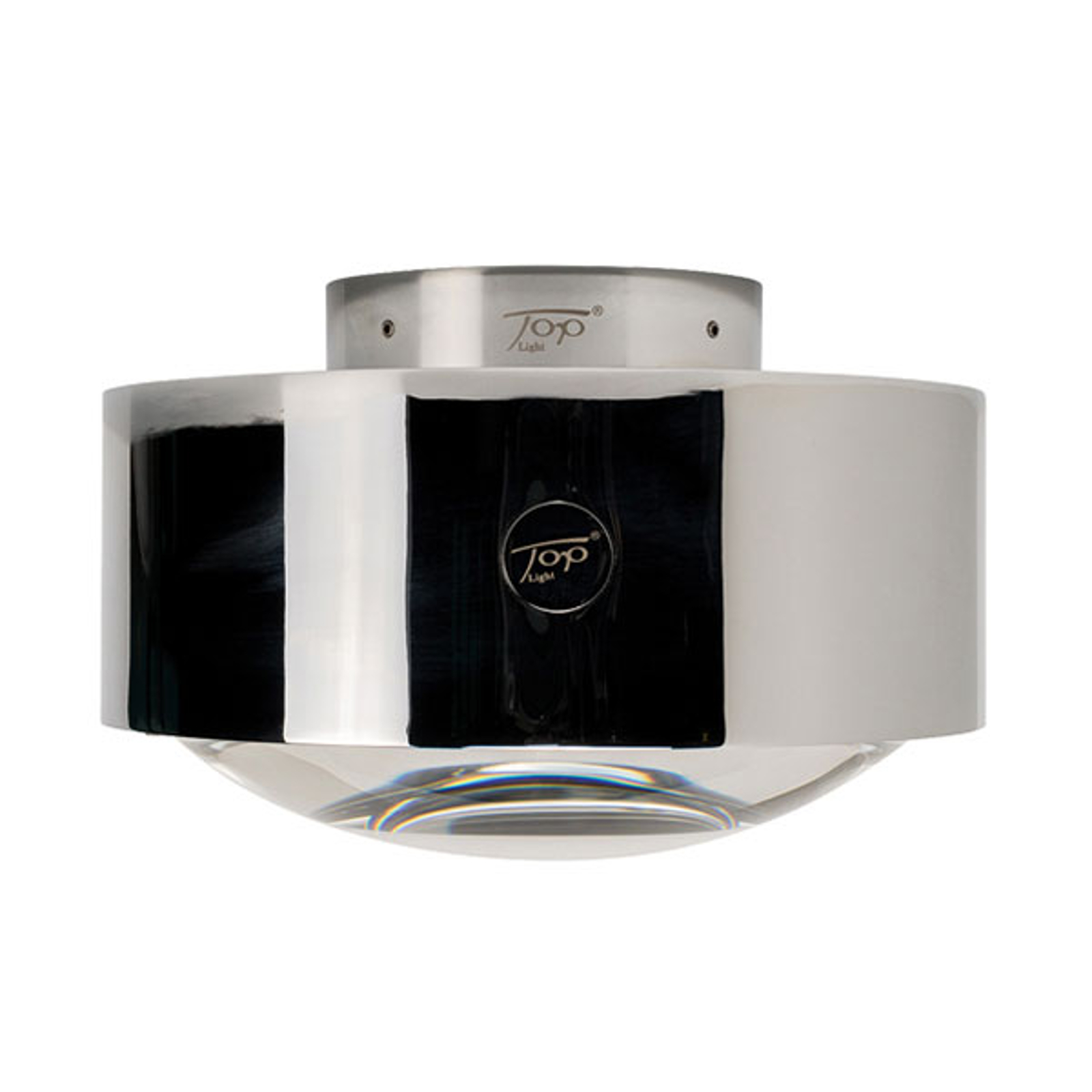 LED-taklampa Puk Meg Maxx Plus, krom