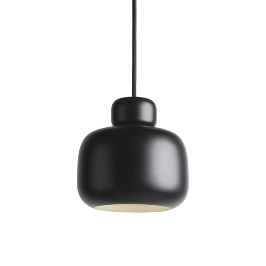 Stone Pendel lampa svart Large Woud