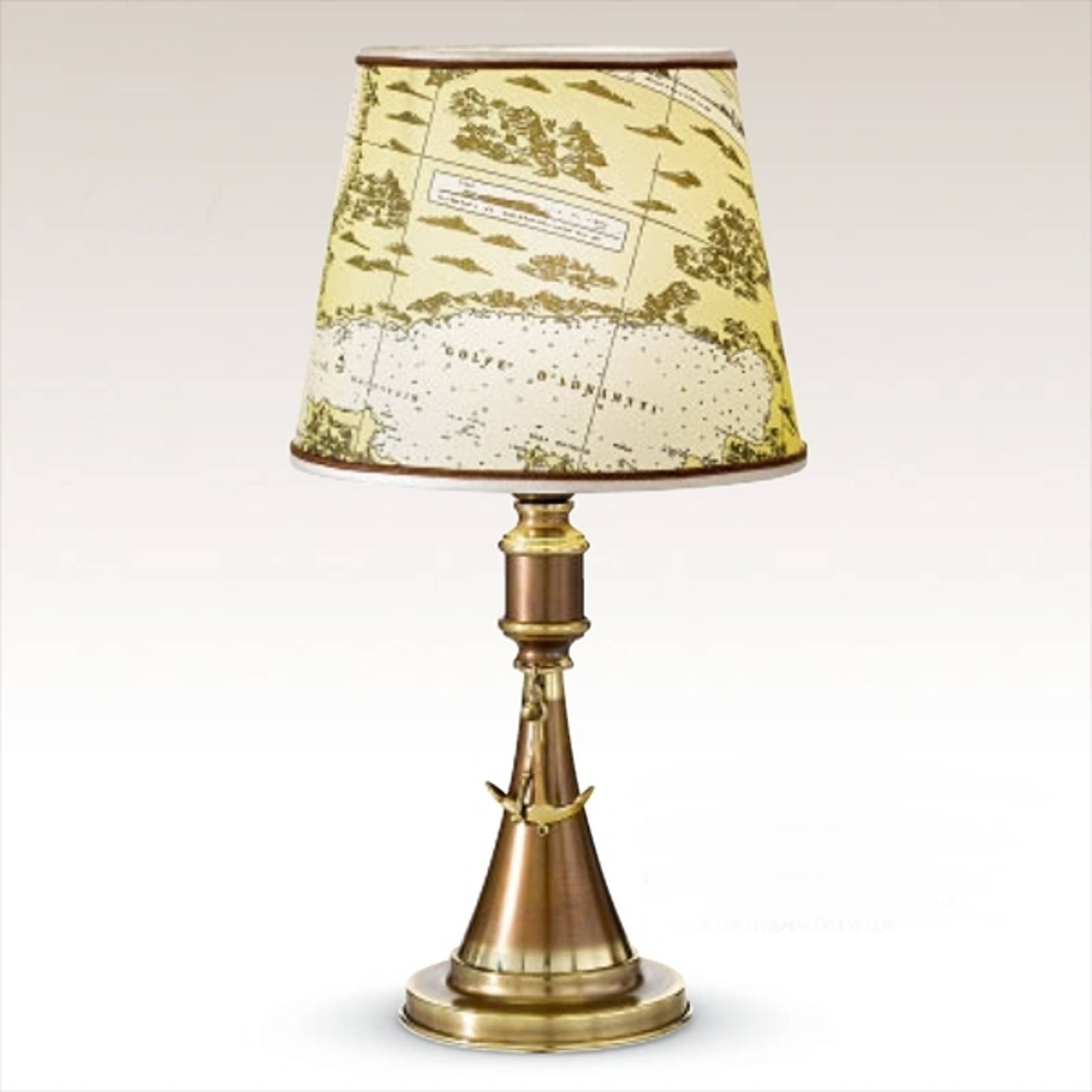 Bordslampa Laguna, maritim design, 48 cm