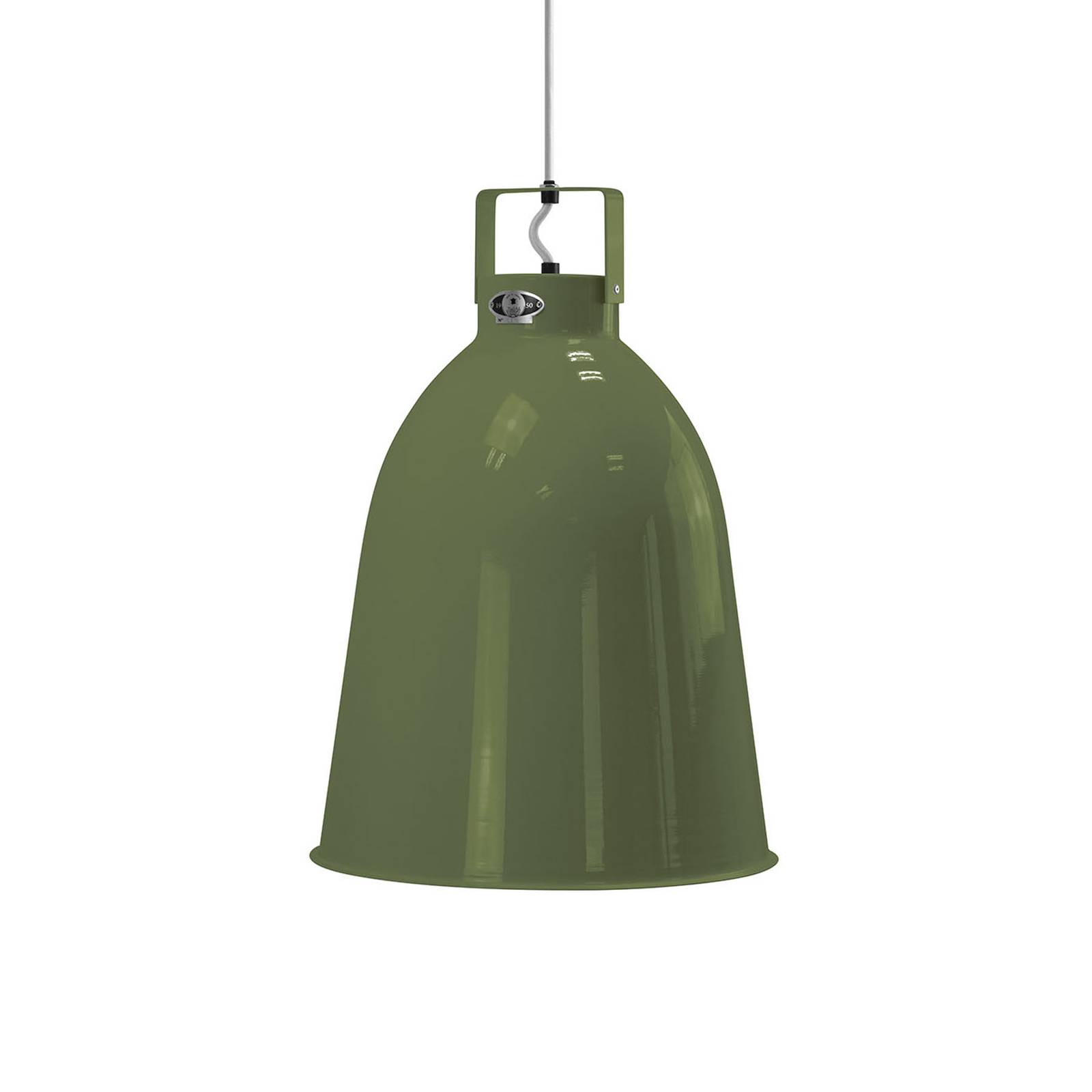 Jieldé Clément C360 hänglampa oliv glans Ø36cm