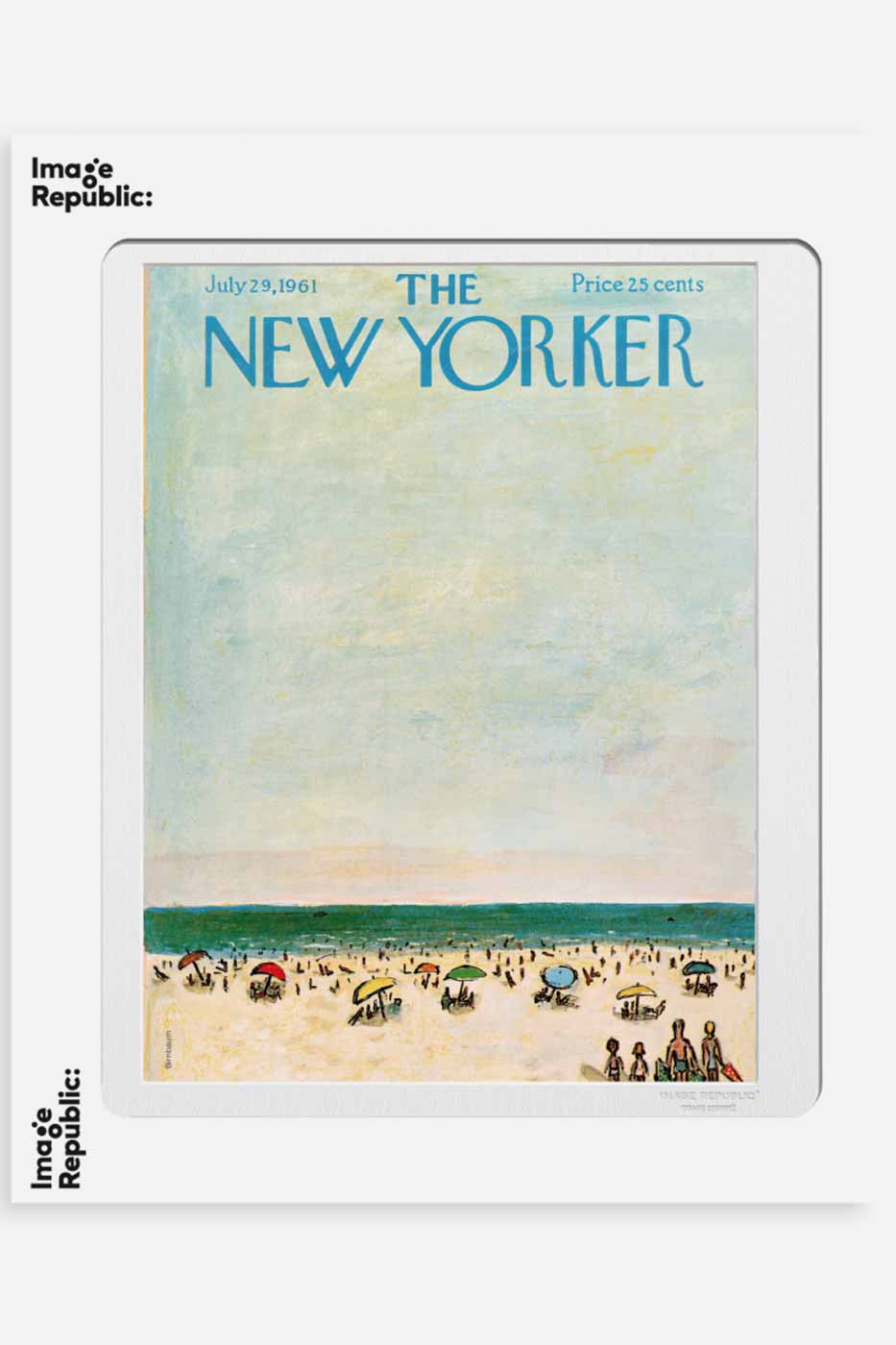 Poster The New Yorker Families 40x50 cm