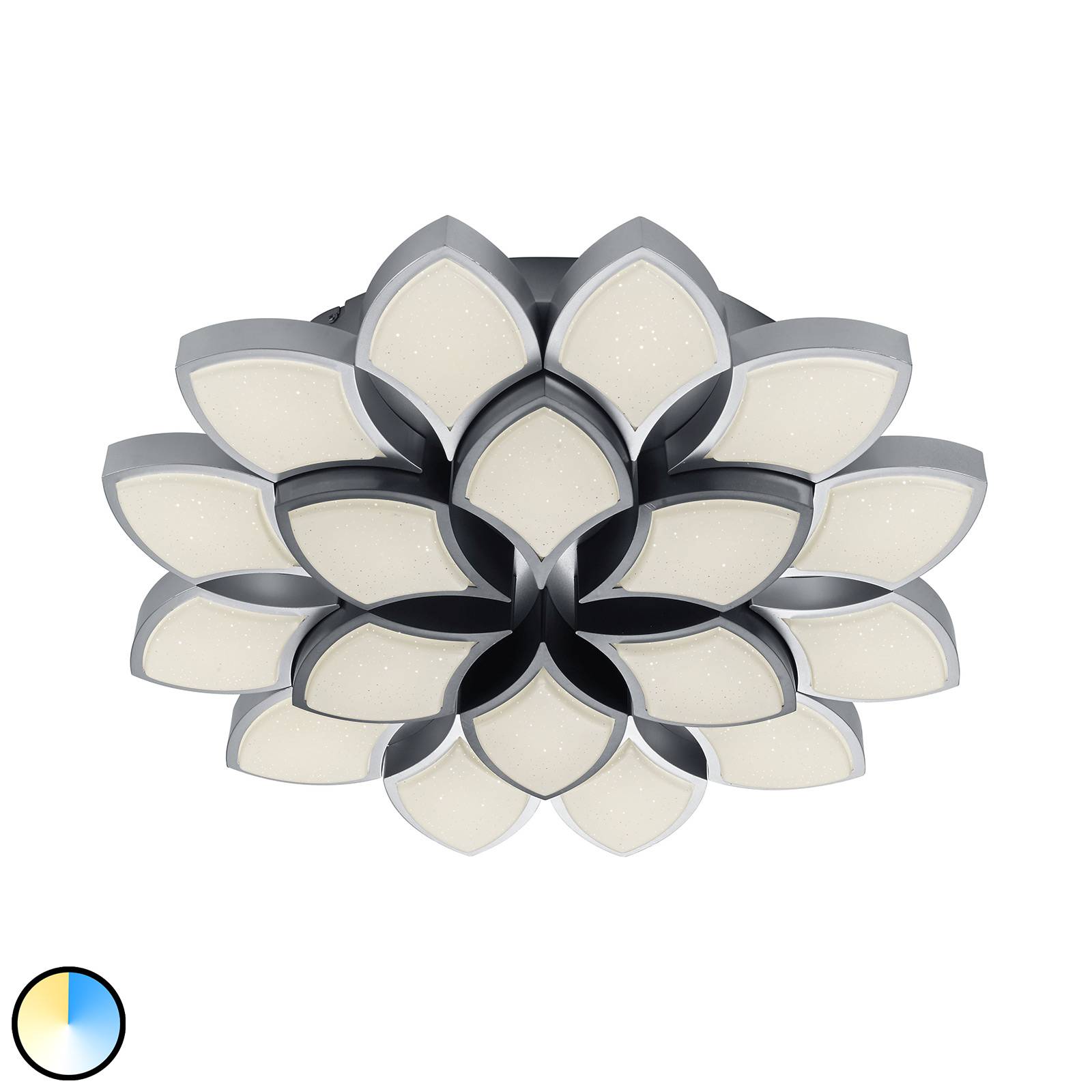 B-Leuchten Rose LED-taklampa 65 cm