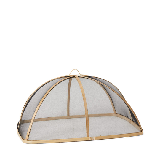 Matskydd Rektangulär 45x35cm Bambu Svart