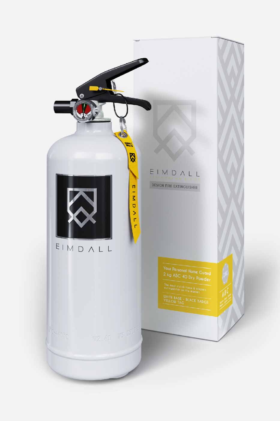 Brandsläckare 2kg Vit
