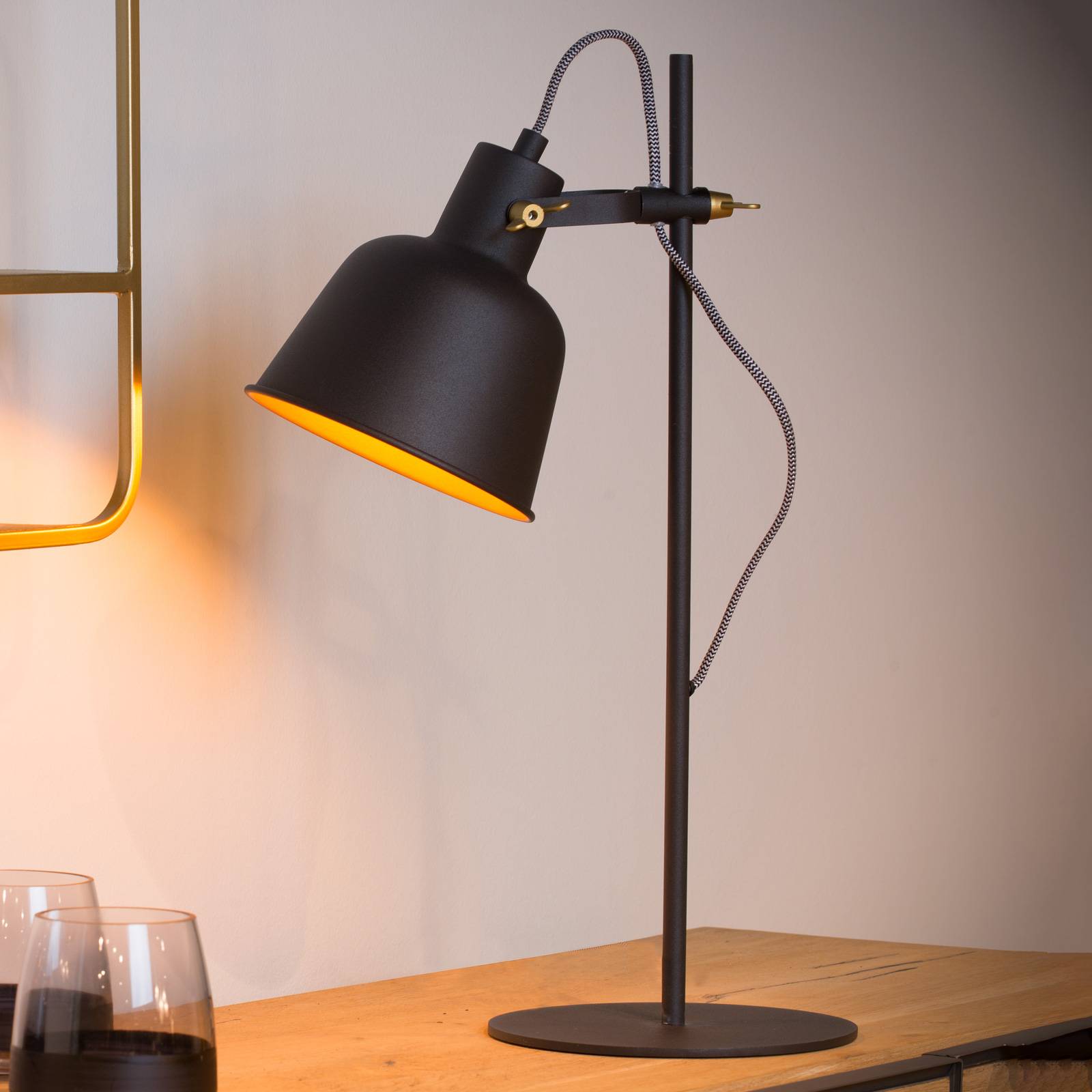Bordslampa Pia svart
