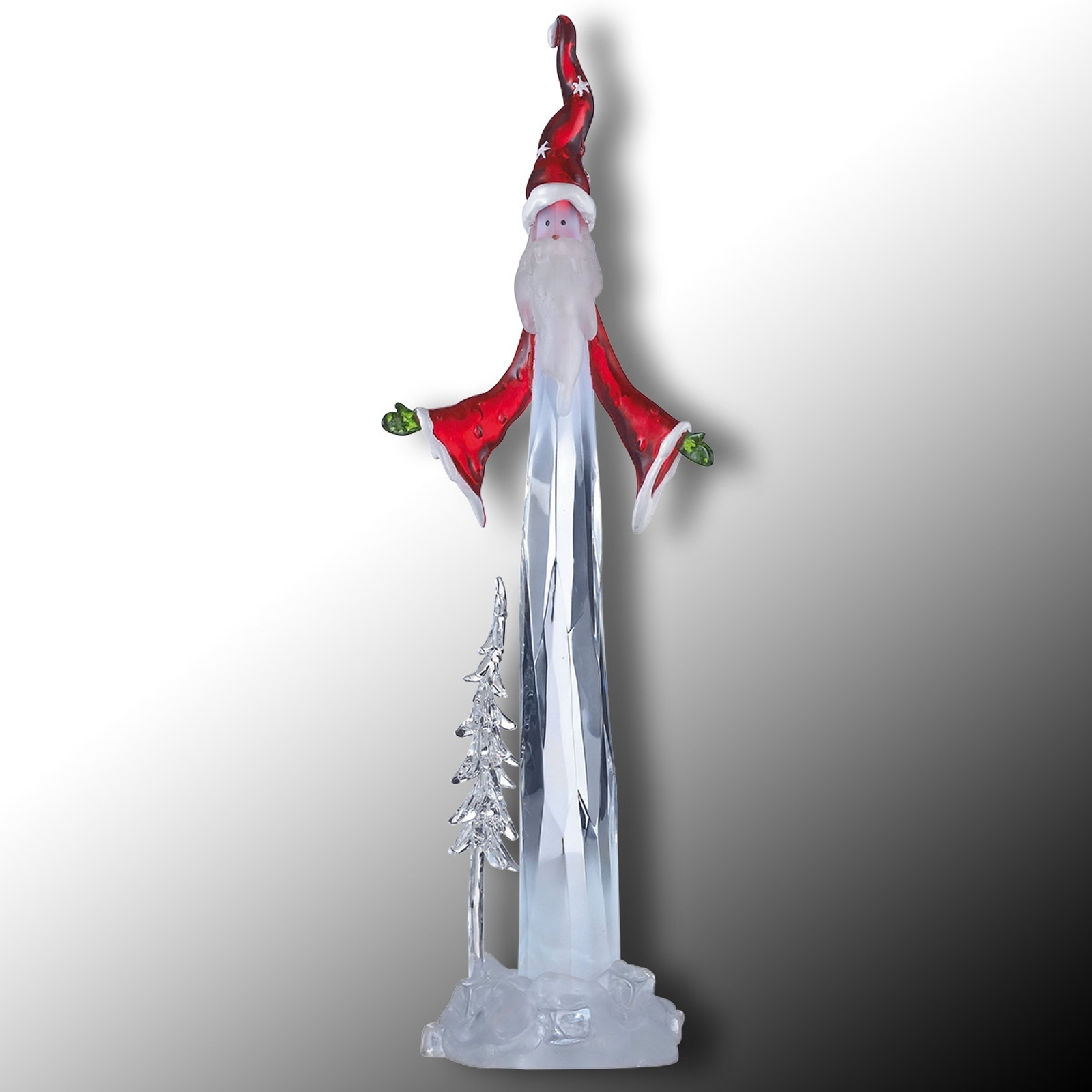 LED-jultomte Humle 36 cm