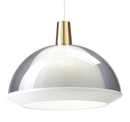 Pendel Kuplat Rökgrå 40 cm