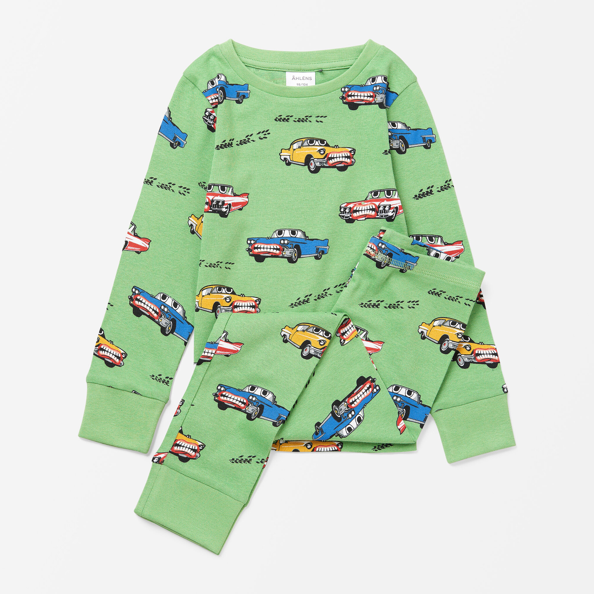 Mönstrad pyjamas, 2-delad