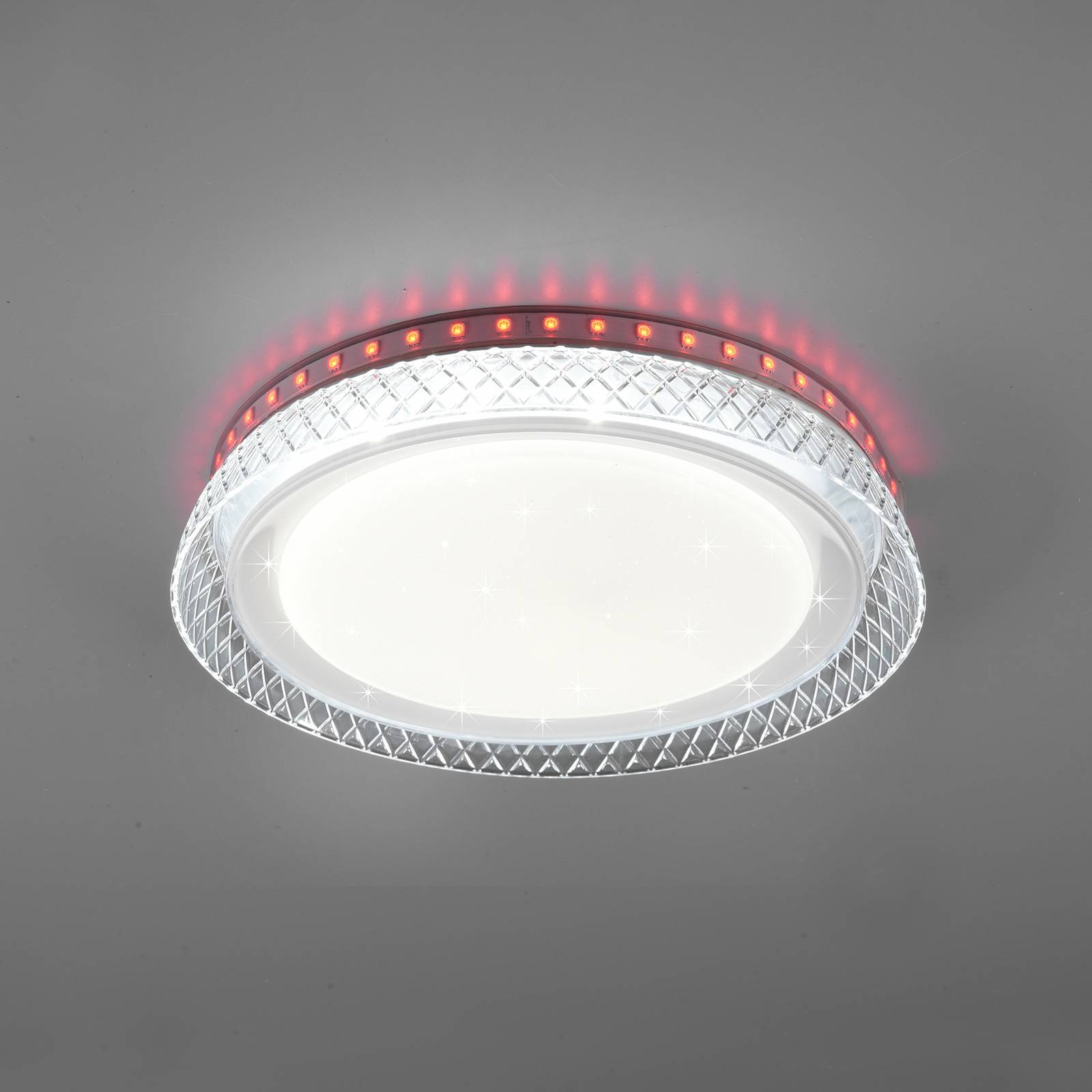 LED-taklampa Thea, RGB, CCT, dimbar