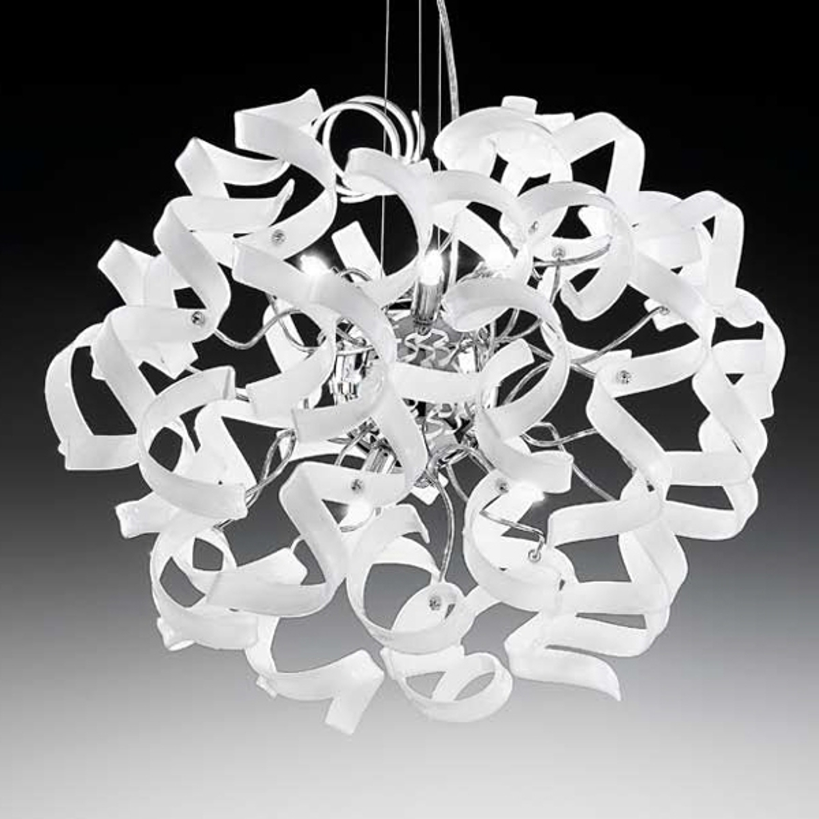 Vacker taklampa WHITE 50 cm Ø