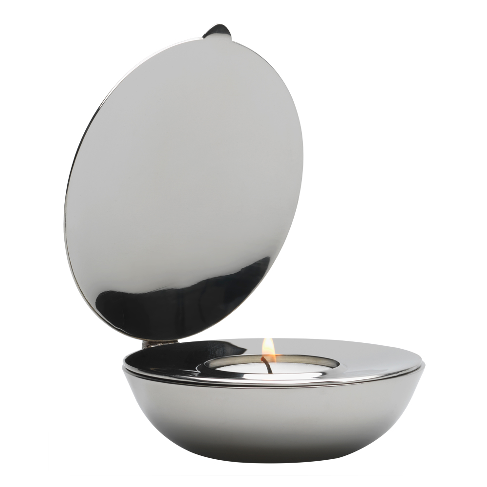 Design House Stockholm - Shell Ljuslykta 10x3 cm Nickel
