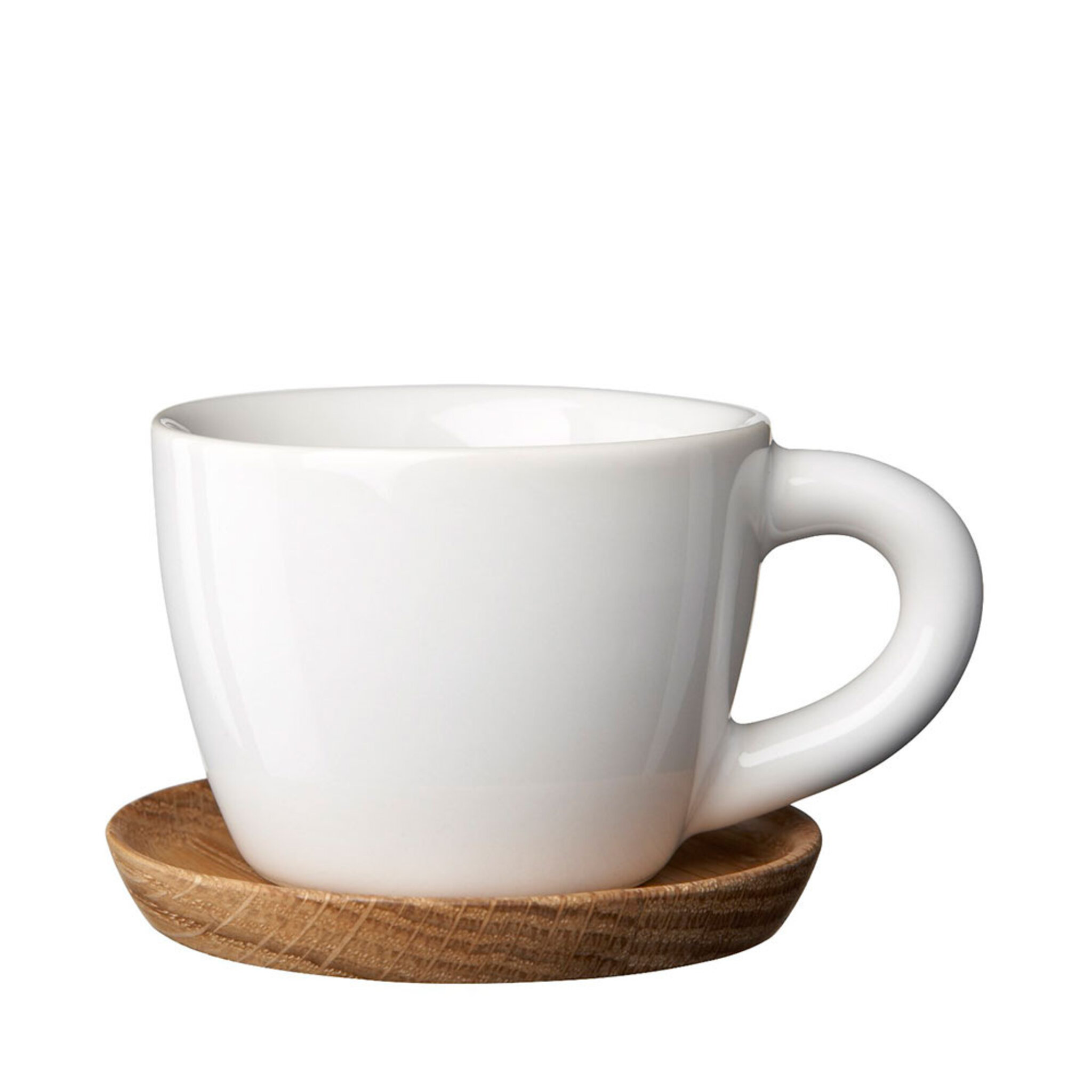 Espressokopp med träfat, Höganäs Keramik, 10 cl