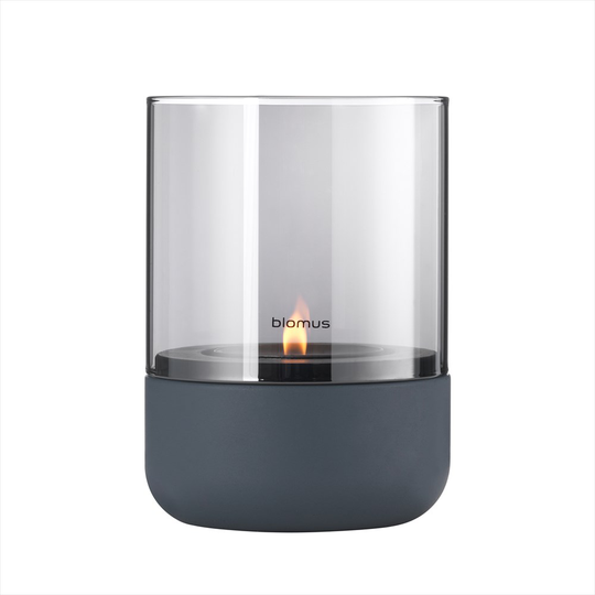 CALMA, Ljuslykta, Small - Steel Grey
