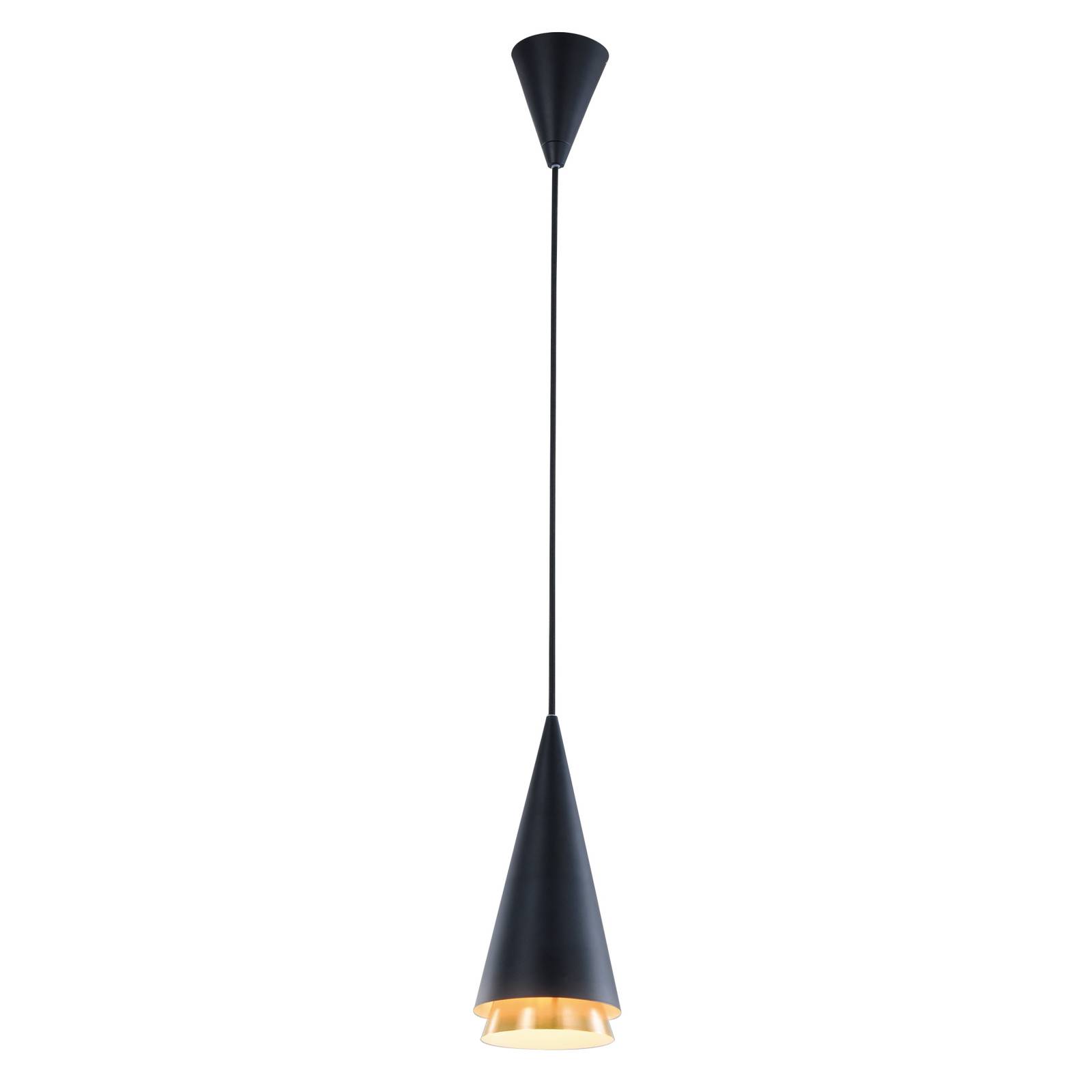 Lucande Naoh hänglampa, 1 lampa, svart