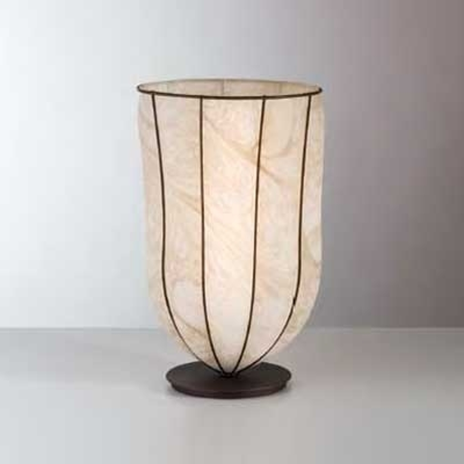 Antik bordslampa GIARA, 32 cm