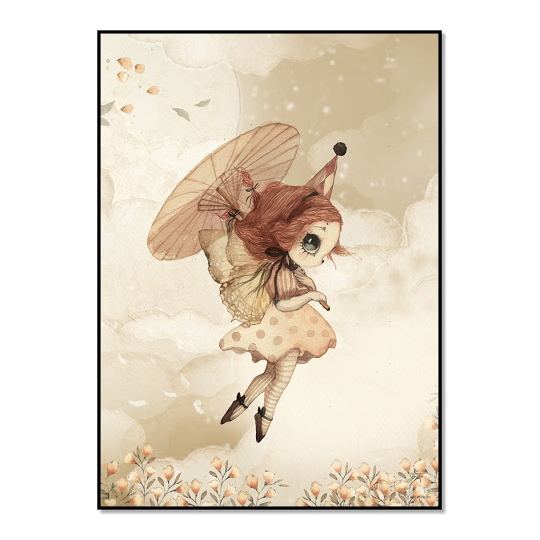 Mrs Mighetto MY UMBRELLA 50 x 70 cm