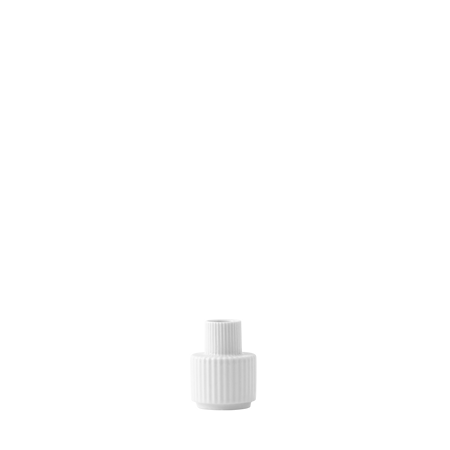 Ljusstake Vit Porslin 7 cm