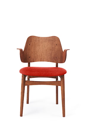 Gesture Stol S Sunset Orange Teak