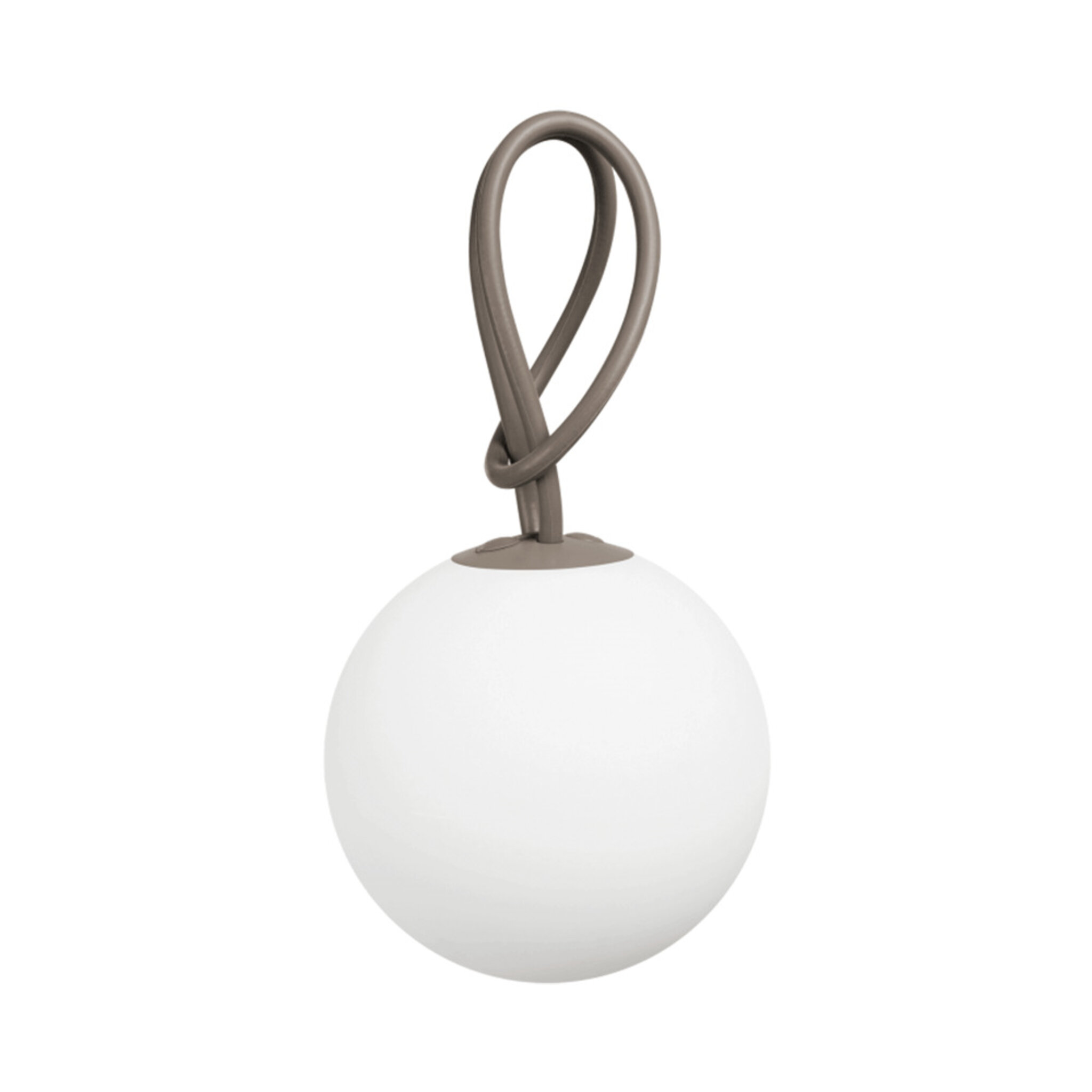Uppladdningsbar lampa Bolleke, Ø20 cm, taupe, 20 CM Ø
