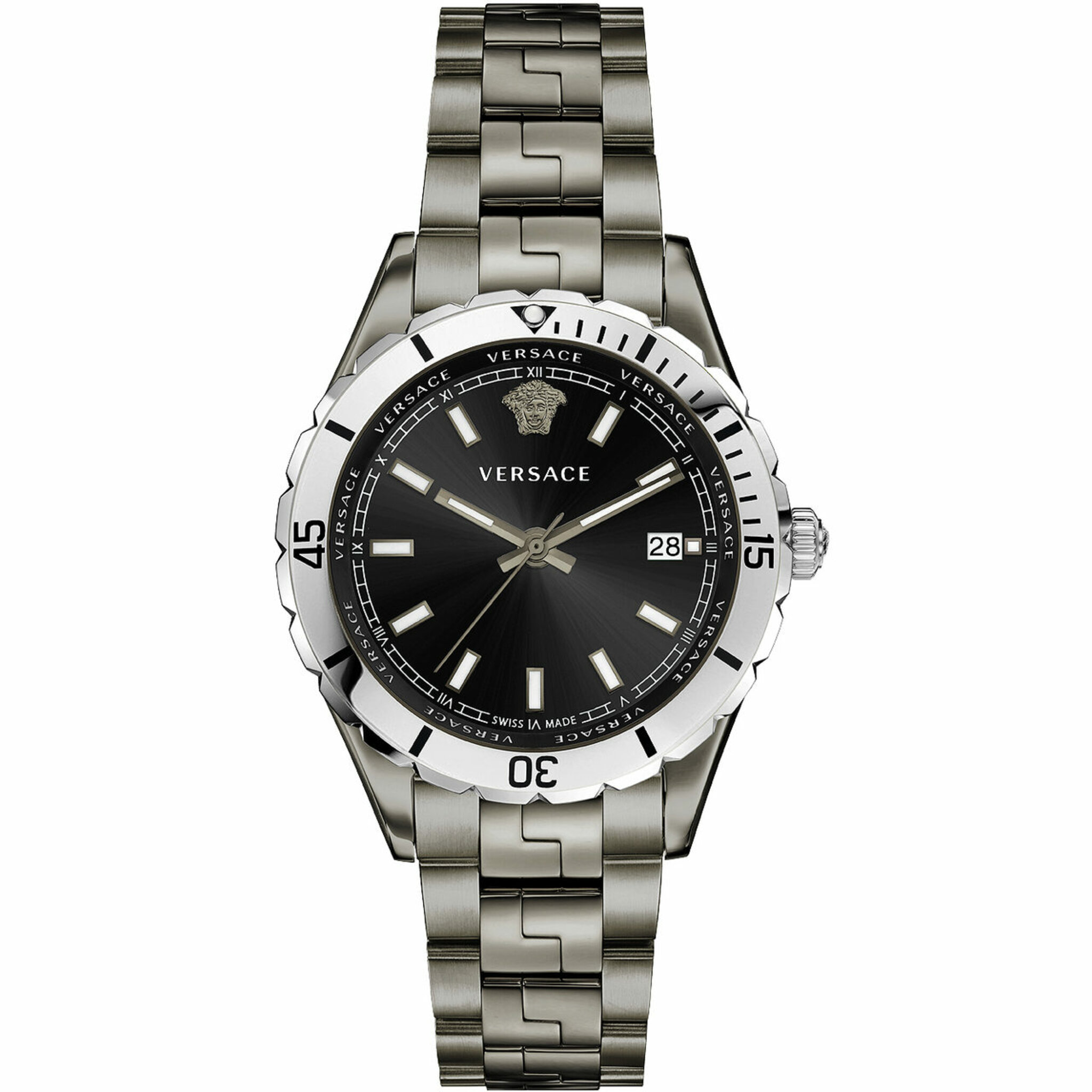Ve3a00620, Quartz, 42mm, 5atm, silver