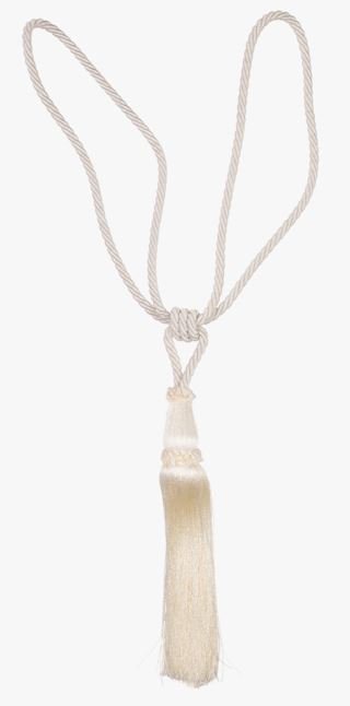 Tassel gardinomtag tofs offwhite
